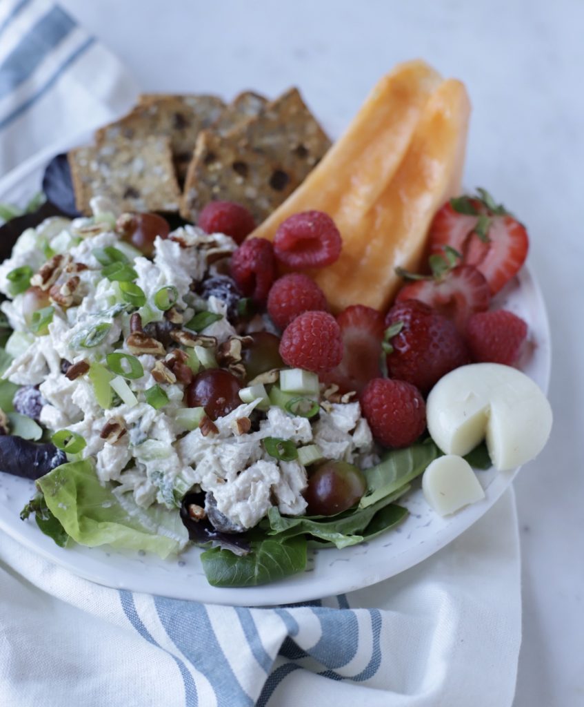 Everyday Chicken Salad - 1 Weight Watchers Smart Point | RachelsHealthyPlate.com