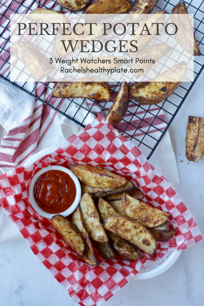 Perfect Potato Wedges - 3 Weight Watchers Smart Points | Rachelshealthyplate.com