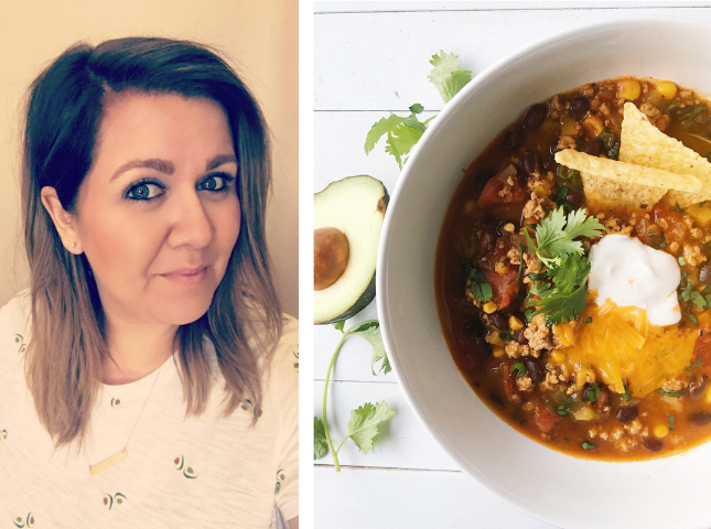 Quick & Easy Taco Soup - 0 Weight Watchers Smart Points | @Jamieshealthyhome recipe featured on Rachelshealthyplate.com