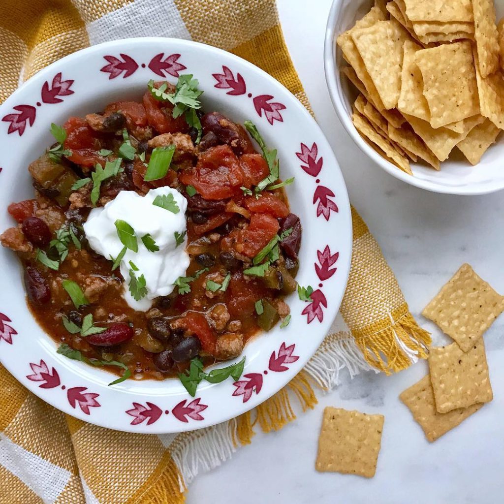 Easy Turkey Chili - 0 WW Smart Points | Rachelshealthyplate.com