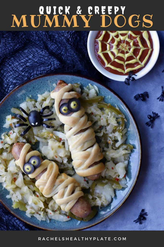 Quick and Easy Mummy Dogs - 5 WW Smart Points | Rachelshealthyplate.com 