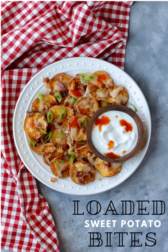Loaded Sweet Potato Bites | WW Points Included | Rachelshealthyplate.com