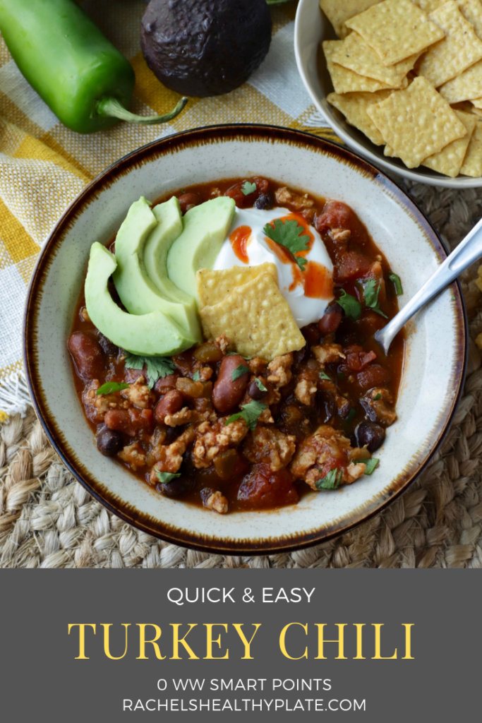 Quick & Easy Turkey Chili Recipe,Healthy Chili