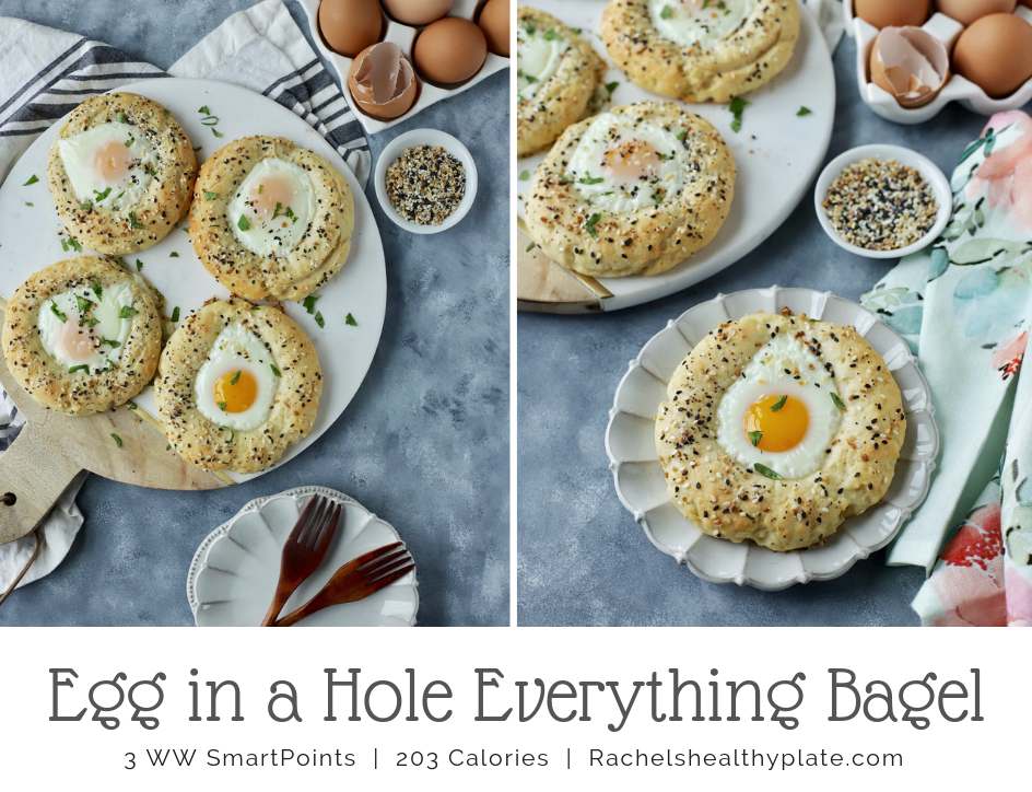 Bagel Eggs in a Hole - No Spoon Necessary