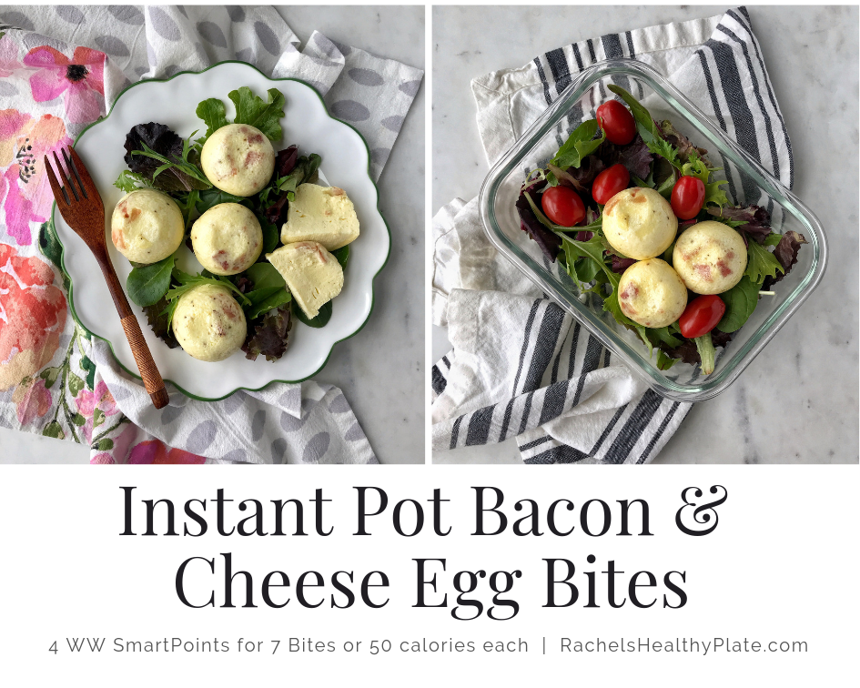 Instant Pot Egg Bites with Bacon and Cheddar - No Egg Mold, No Problem!