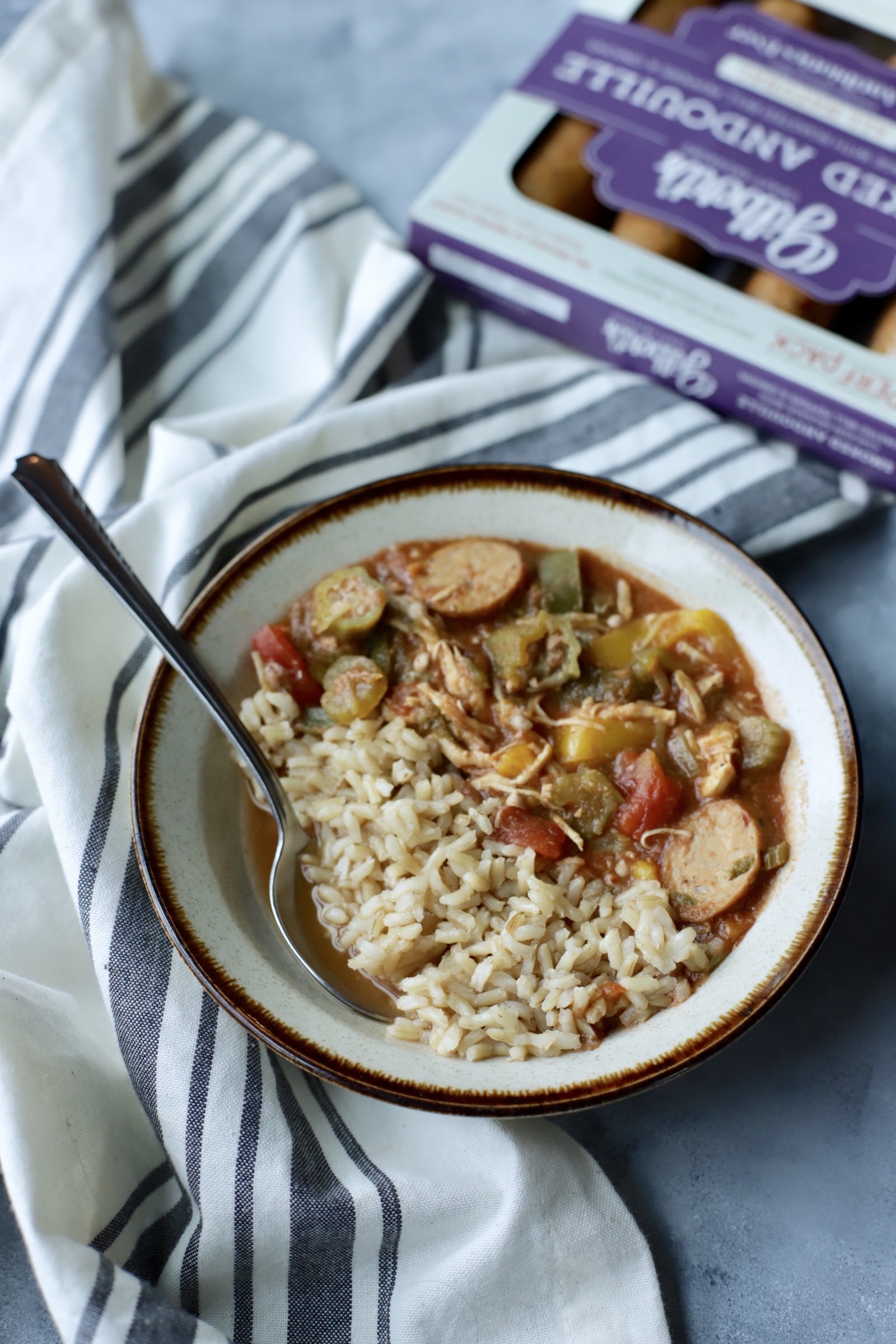 Chicken And Sausage Creole Soup