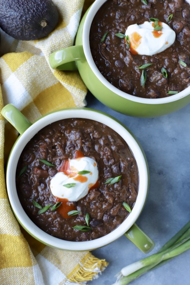 Zesty Black Bean Soup